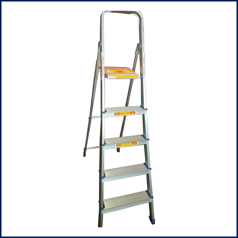 Aluminium Foldable Platform Ladder - Arham Composite