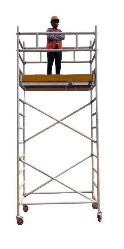Single-Platform Scaffolding Ladder